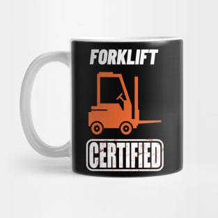 Forklift Certified Mug